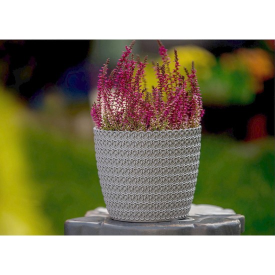 Plant Pots Jersey Burgundy